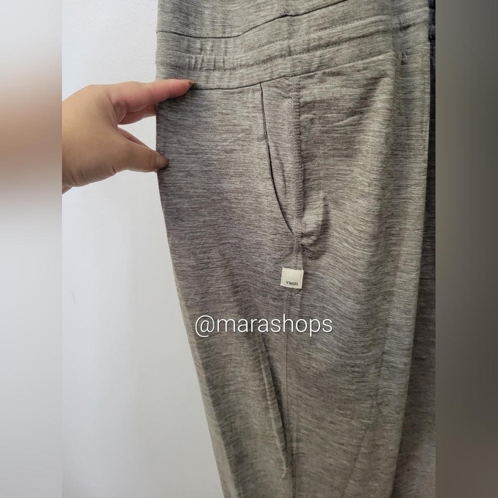 Vuori Lux Gray Jumpsuit - Picture 4 of 6